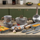 Conjunto de Panelas Neuhaus 10 Peças Smart Ceramic, Antiaderente com Utensílios Premium