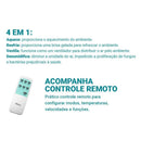 Ar-Condicionado Portátil Philco PAC12QN 12000 BTUs Função Quente e Frio, Timer e Controle Remoto