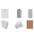 Balcão Para Lavanderia 2 Portas Multiuso, Organizador Para Área de Serviço BMU 28-06
