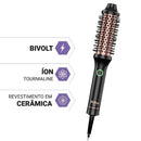 Escova Modeladora Philco Bivolt 75W Íon Tourmaline, Tubo 38mm, 230°C PEC17A