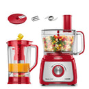 Multiprocessador Mondial 1000W Turbo Chef 5 em 1 Com Liquidificador 3L, Processador 3,2L, Lâminas Inox e Turbo MPN-01-R