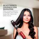 Escova Rotativa Mondial Infinity Keratin 1300w Bivolt, 2 Temperaturas e Jato de Ar Frio ERB-11-KR