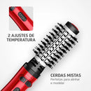 Escova Rotativa Mondial Infinity Keratin 1300w Bivolt, 2 Temperaturas e Jato de Ar Frio ERB-11-KR