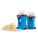 Pipoqueira Elétrica Sem Óleo Mallory Stitch 1200W Azul Pipoca Pronta em 2 Minutos