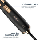 Escova Rotativa Britânia 1300W Bivolt, 2 em 1, Cerâmica, Tourmaline Íon Com 2 Velocidades BER21PD