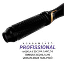 Escova Secadora Philco 1300W Bivolt, 4 em 1, Íon Tourmaline, Cerâmica, 38mm Com 3 Velocidades PES33A