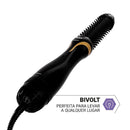 Escova Secadora Philco 1300W Bivolt, 4 em 1, Íon Tourmaline, Cerâmica, 38mm Com 3 Velocidades PES33A