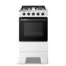 Fogão 4 Bocas Esmaltec Mesa Inox, Forno 50 Litros, Acendimento Manual e Grades Removíveis
