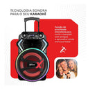 Caixa De Som Amplificada ACA 650 Gladiador X Amvox 650W RMS, Bluetooth 5.0, USB, AUX, LED Bivolt