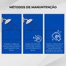Tapete de Banheiro Em Terra Diatomácea Antiderrapante Secagem Rápida Tuut