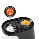 Pipoqueira Elétrica Mallory Gourmet 1200W, Sem Óleo, Reservatório Transparente e Pés Antiderrapantes