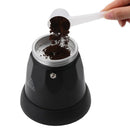 Cafeteira Elétrica Italiana Mallory Essenza 6 Xícaras, 280ml, Tampa Vidro e Desligamento Automático