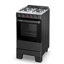 Fogão 4 Bocas Esmaltec Mesa Inox, Forno 50 Litros, Acendimento Manual e Grades Removíveis