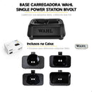 Base de Carregamento Single Power Station 5V Com 4 Adaptadores para Maquinas Bivolt Wahl