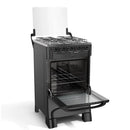 Fogão Mueller 4 Bocas, Acendimento Automático Total, Forno 48,1L Mesa Inox MFI4BB
