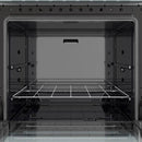 Fogão Mueller 4 Bocas, Acendimento Automático Total, Forno 48,1L Mesa Inox MFI4BB
