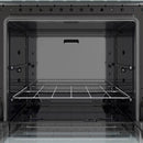 Fogão Mueller 4 Bocas, Acendimento Automático Total, Forno 48,1L Mesa Inox MFI4BB