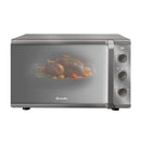 Forno Elétrico de Bancada Mueller 50L Espelhado 1800W Com Grill, Timer 120min e 3 Modos Assar MFB50K