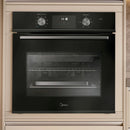 Forno Elétrico De Embutir Midea 80L Digital, Função Air Fryer, Grill, Timer e 8 Funções Painel TSD80P2