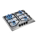 Cooktop 4 Bocas a Gás Electrolux Multi Chama, Trempes Ferro Fundido, Acendimento Automático Bivolt