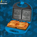 Sanduicheira Elétrica Mallory Stitch Luzes Led, Alça com Toque Frio e Trava de Segurança