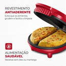 Omeleteira Elétrica Mondial Pratic Omelet II OM-04-RI Antiaderente 2 Omeletes
