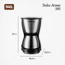 Cafeteira Elétrica Mondial Dolce Arome Inox Prepara Até 15 Xícaras de Café