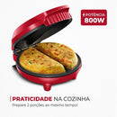 Omeleteira Elétrica Mondial Pratic Omelet II OM-04-RI Antiaderente 2 Omeletes
