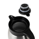 Garrafa Térmica Oster Casselbeck 1L Aço Inox, Mantém Quente 6h, Frio 12h e Tampa com Alça Resistente