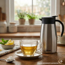 Garrafa Térmica Oster Casselbeck 1L Aço Inox, Mantém Quente 6h, Frio 12h e Tampa com Alça Resistente
