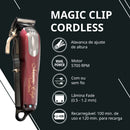 Máquina de Cortar Cabelo Profissional Wahl Magic Clip Cordless Íons de Lítio Bivolt