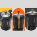Cafeteira Elétrica Italiana Mallory Essenza 6 Xícaras, 280ml, Tampa Vidro e Desligamento Automático
